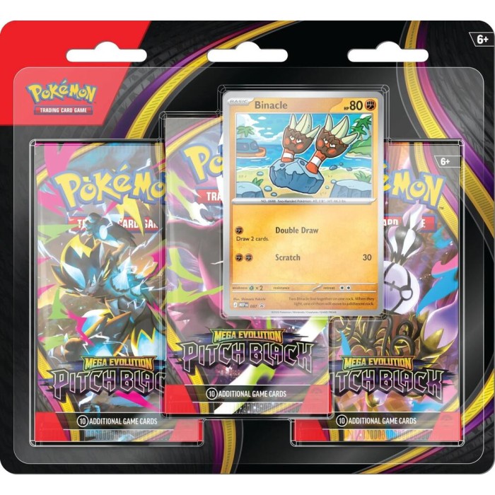 Pitch Black 3 Pack Blister [Binacle] (English) - Pitch Black (PBL)